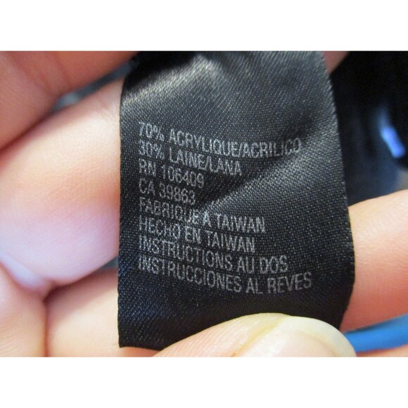 Tahari Womens Gray Argyle Knit Mock Neck Short Sleeve Sweater Top Size 10 Large - Picture 5 of 5